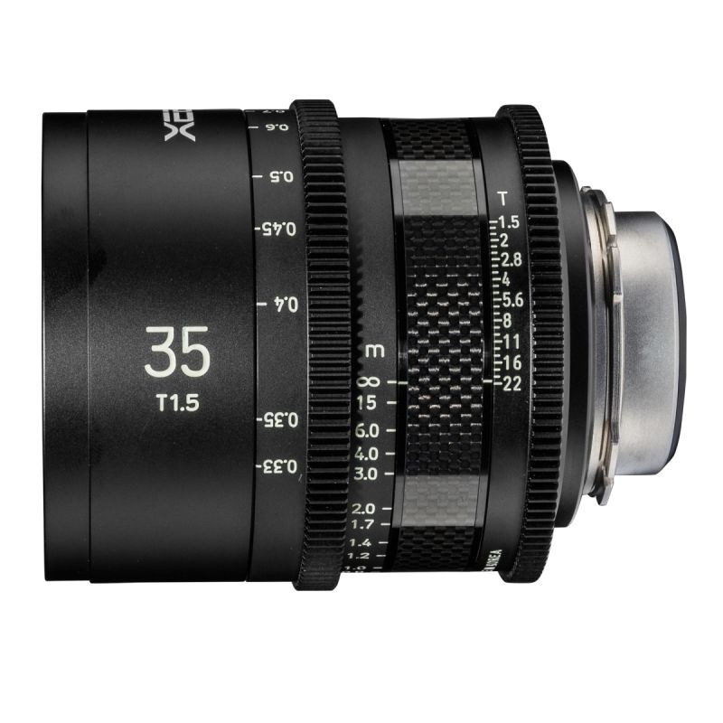 Samyang XEEN CF 35 mm T1.5 PL-kiinnitys hiilikuituinen elokuvaobjektiivi 8K täyskenno