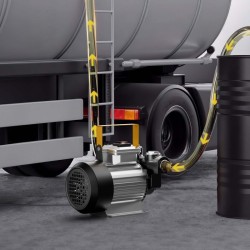 Diesel- ja lämmitysöljypumppu Typ04011 230V 550W 20-60 l/min itseimevä
