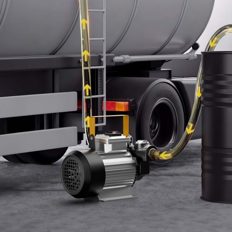 Diesel- ja lämmitysöljypumppu Typ04011 230V 550W 20-60 l/min itseimevä