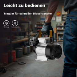 Diesel- ja lämmitysöljypumppu Typ04011 230V 550W 20-60 l/min itseimevä