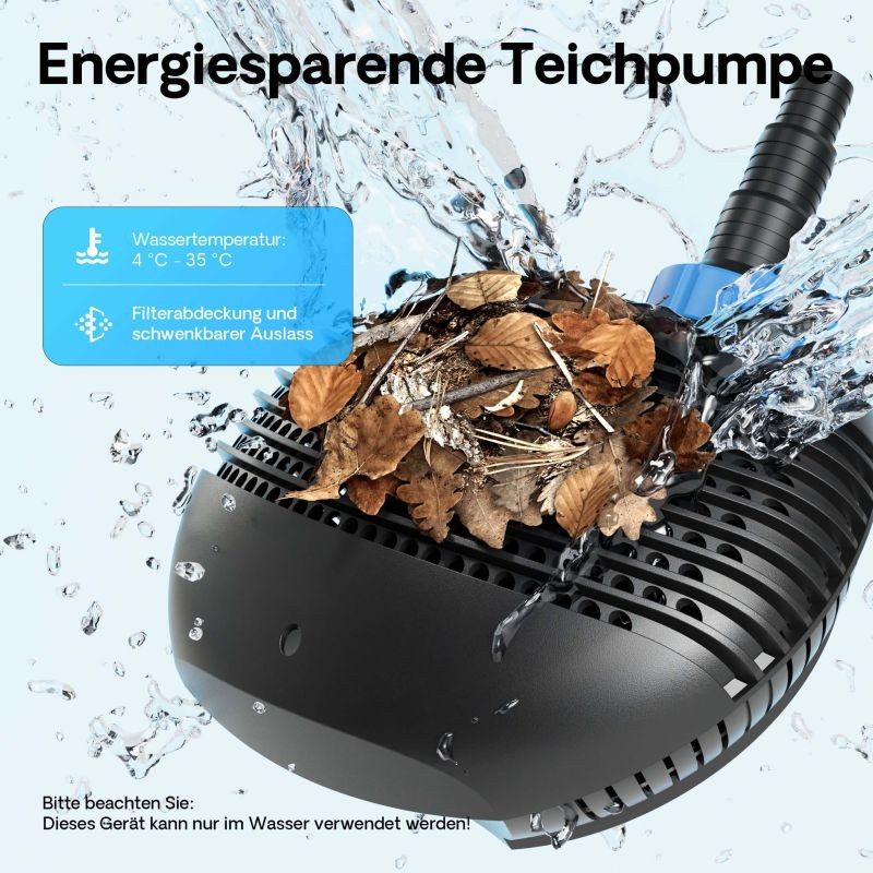 SunSun CTF-8000 SuperECO suodatinpumppu 8000 l/h 70 W