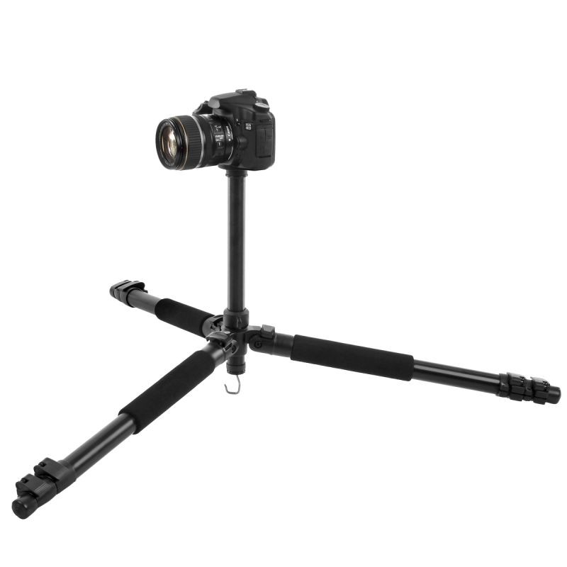 Walimex pro FT-665T kamerajalusta 3D-jalustapäällä, alumiini, 12 kg, 185 cm, vatupassi, kompassi