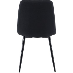 Antibes ruokapöydän tuoli pehmustettu kangasverhoilu moderni tyylikäs