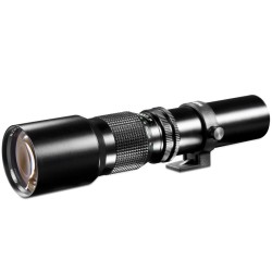 Walimex 500 mm f 8 0 teleobjektiivi Pentax K kiinnityksellä
