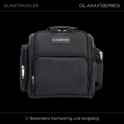 GlamSeries GlamTraveler meikkilaukku, 3 pussukkaa, musta, 340 x 190 x 280 mm