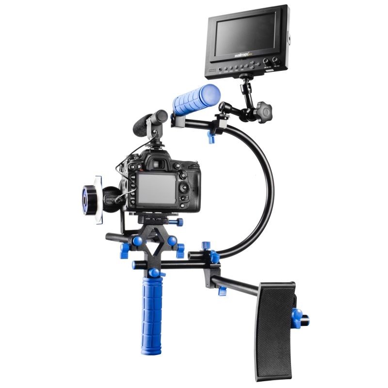 walimex pro RL-00 II DSLR-rigi olkapäästabiili aloituspaketti
