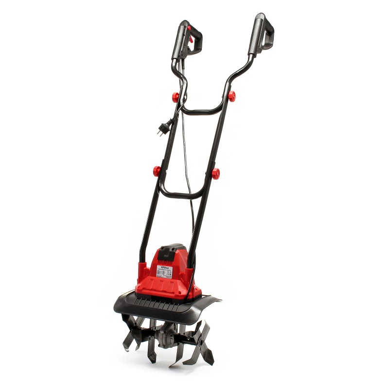Sähkökäyttöinen puutarhajyrsin 1050 W, 16 terää, työstösyvyys 220 mm, työskentelyleveys 320 mm, 380 rpm