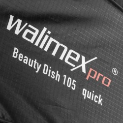 Walimex pro SL Beauty Dish Softbox QA105 105 cm Aurora/Bowens, kenno ja diffuusorit
