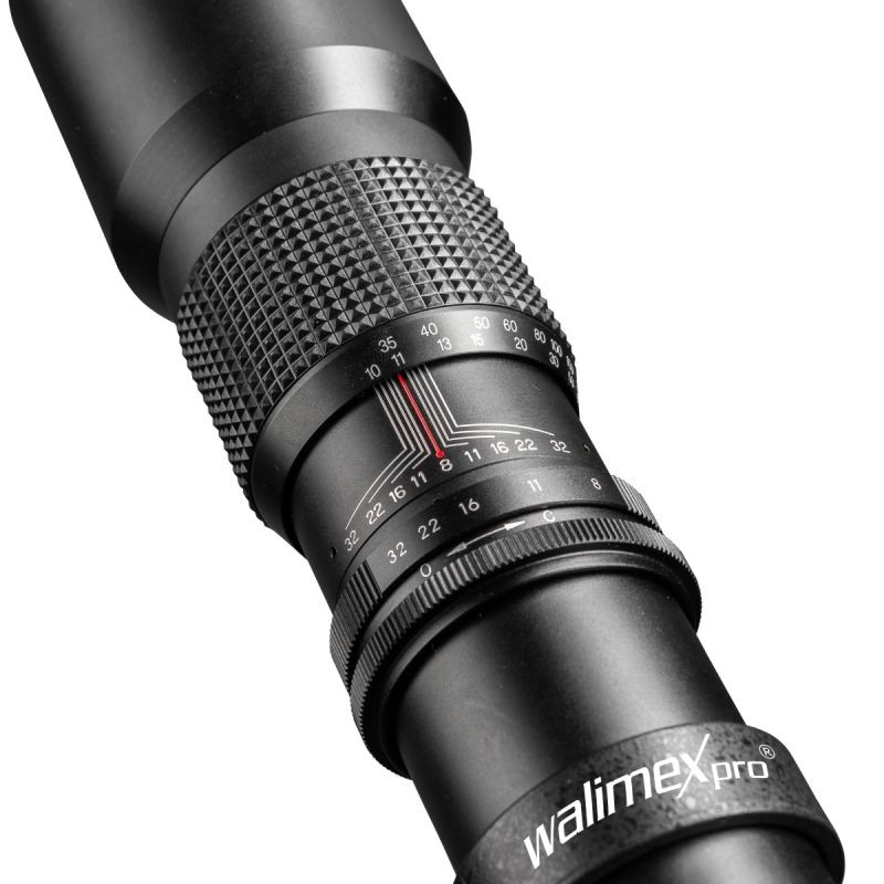 Walimex 500/8,0 teleobjektiivi Canon EF, DSLR, täysikoko ja APS-C