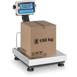 Tasovaaka 150 kg 0 05 kg 40 x 35 cm LCD näytöllä vahvistettu