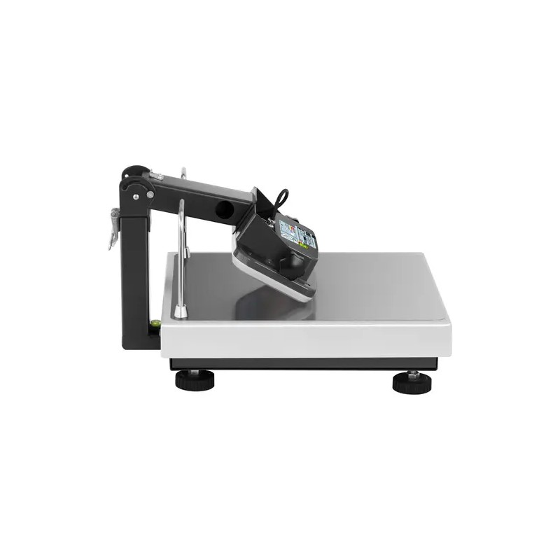 Tasovaaka 150 kg / 0,05 kg 40 x 35 cm LCD-näytöllä vahvistettu