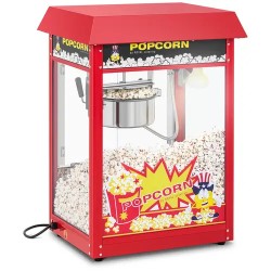 Royal Catering Popcorn kone 1500 W 5 6 kg h punainen