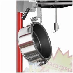 Royal Catering Popcorn-kone 1500 W, 5-6 kg/h, punainen