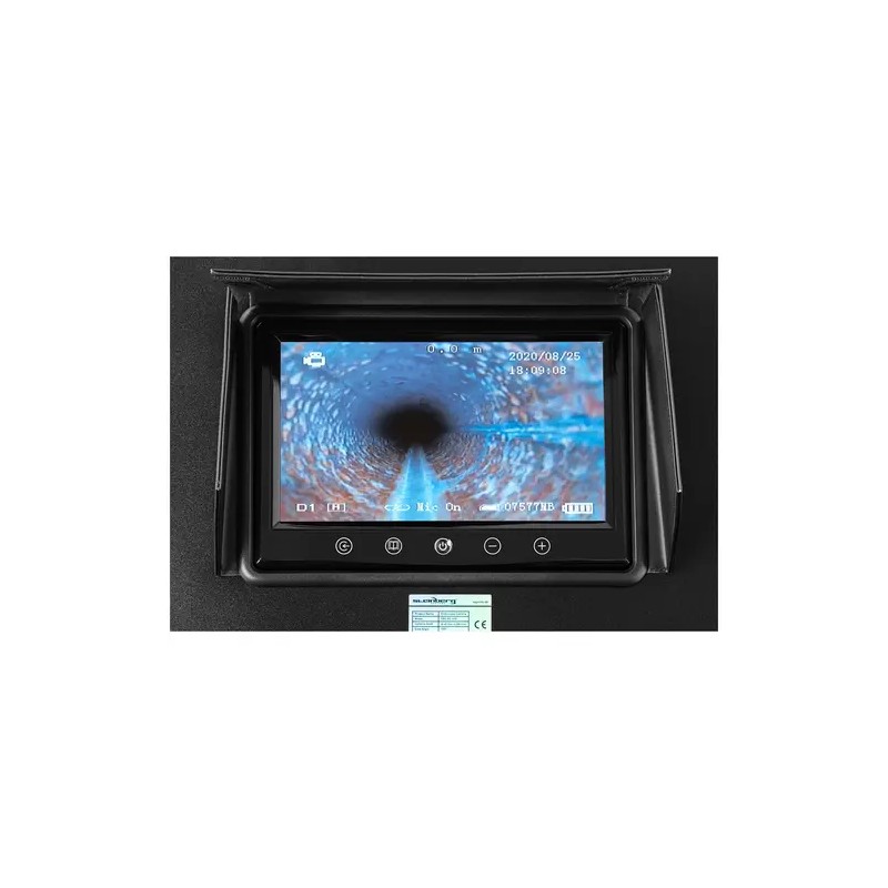 Putkikamera 60 m 12 LED 9" näyttö
