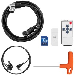 Putkikamera 60 m 12 LED 9" näyttö