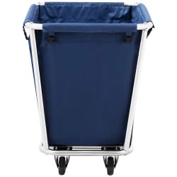Royal Catering RCWW 4 pyykkivaunu 300 l, ruostumaton teräs ja PVC