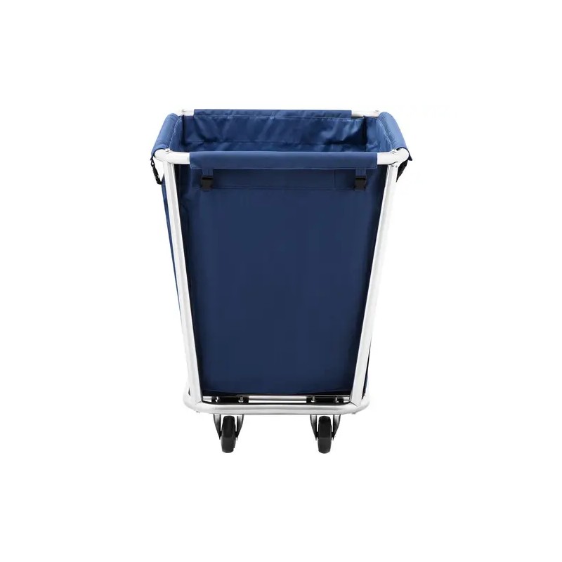 Royal Catering RCWW 4 pyykkivaunu 300 l, ruostumaton teräs ja PVC