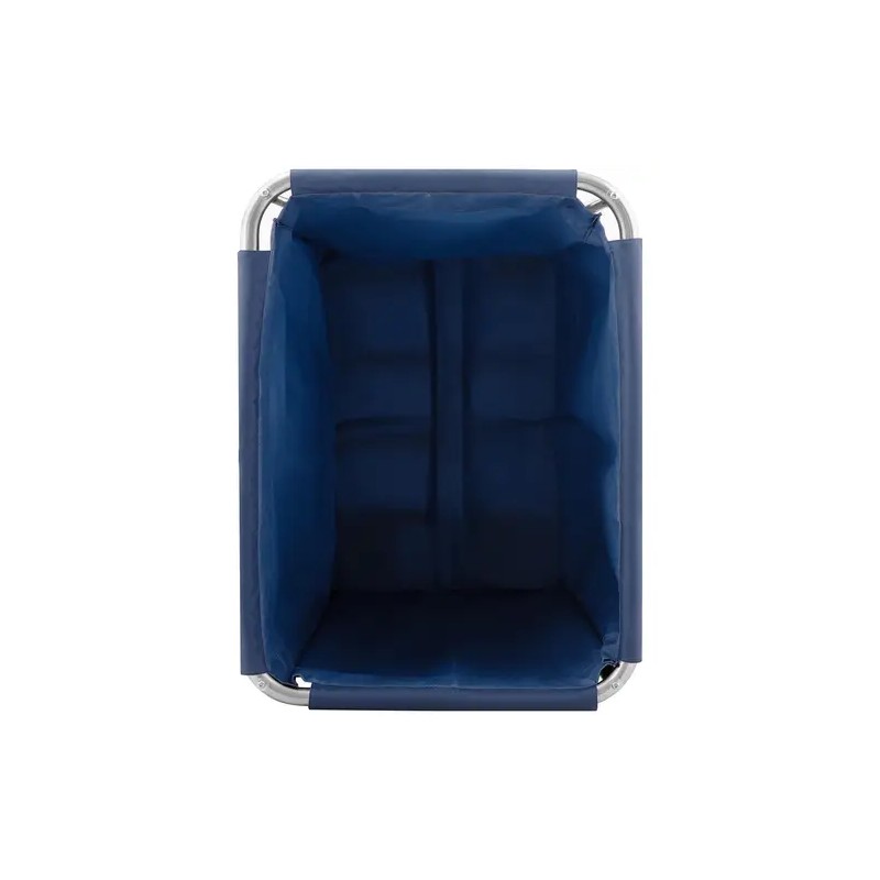 Royal Catering RCWW 4 pyykkivaunu 300 l, ruostumaton teräs ja PVC