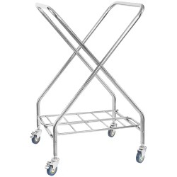 Royal Catering RCWW 3 pyykkivaunu 200 l ruostumattomasta teräksestä