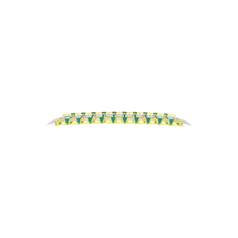 Alumiininen siirto- ja lastausramppi MSW-ARL-05, 500 kg, 1965 x 914 mm