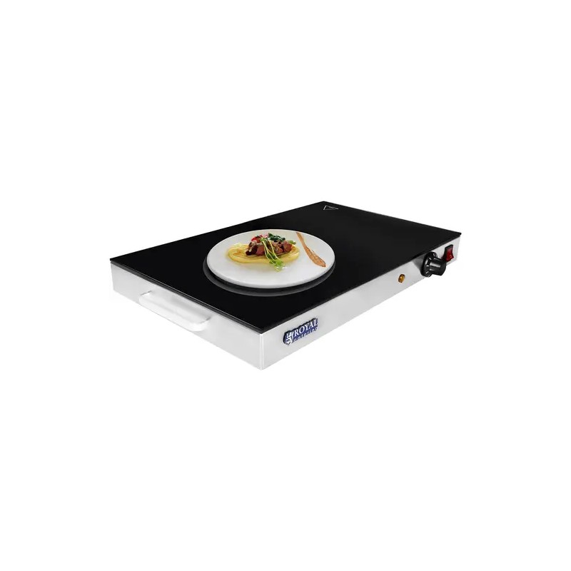 Royal Catering lämpölevy 260 W lasipinta 53,0 x 32,5 cm 4,4 kg