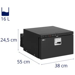 Autojääkaappi MSW-CRF16-35W 16 l, -12 - 10 °C, 12/24 V