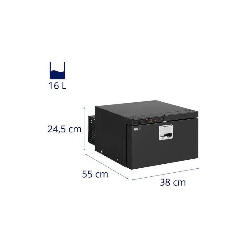 Autojääkaappi MSW-CRF16-35W 16 l, -12 - 10 °C, 12/24 V
