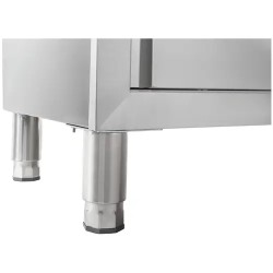 Royal Catering RCGE-120 astiakaappi ruostumaton teräs 50 x 118 x 180,5 cm