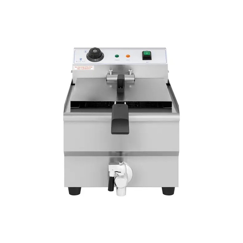 Sähköfriteeraaja 13 l 3200 W poistoventtiilillä