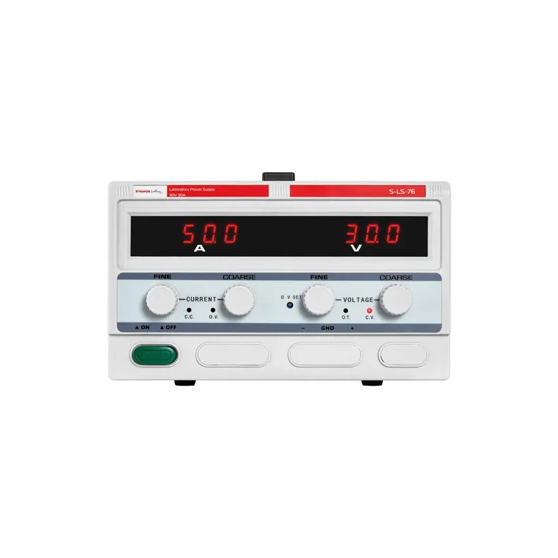Laboriovirtalähde S-LS-76 0-30 V 0-50 A DC 1500 W