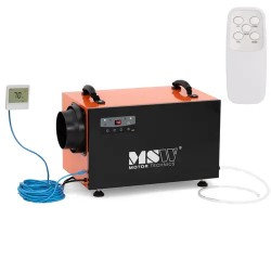 Rakennuskuivain 45 l vrk 55 m 280 m h LCD ohjaus ja kaukosäädin