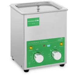 Ultraäänipuhdistin 2 l 40 kHz 60 W lämmitystoiminnolla