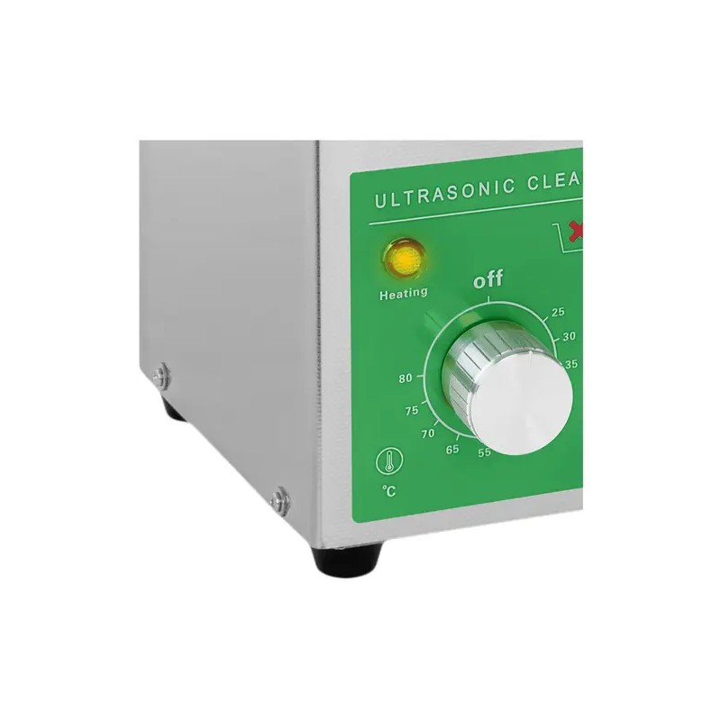 Ultraäänipuhdistin 2 l 40 kHz 60 W lämmitystoiminnolla