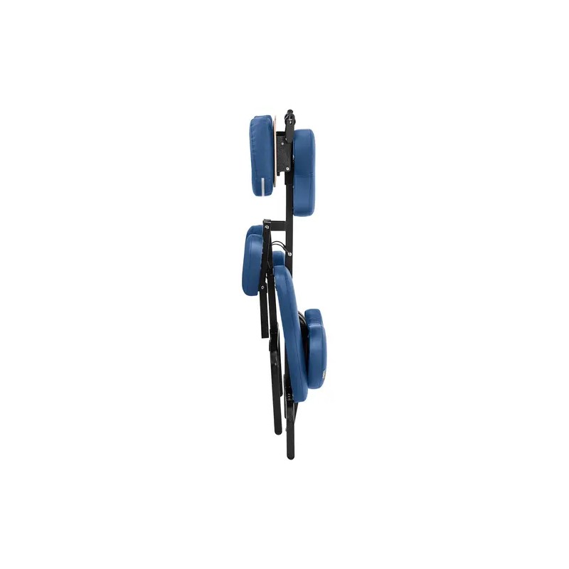 Taitettava hierontatuoli 47 x 72 x 115 cm, 160 kg, sininen