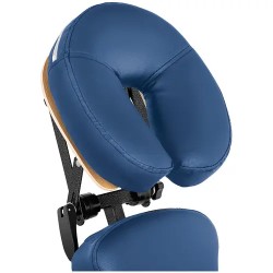 Taitettava hierontatuoli 47 x 72 x 115 cm, 160 kg, sininen