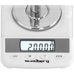 Digitallinen tarkkuusvaaka 50 g, 0,005 g, tuulisuojalla