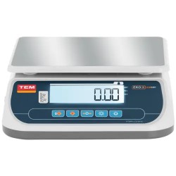 Pöytävaaka - kalibroitu ja tarkastettu - 15 kg / 5 g - 21 x 28 cm - LCD