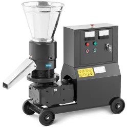 Pelletipressi 200 kg h 229 mm 2 rullaa 7500 W
