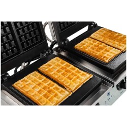 Royal Catering RCWM-4000-E vohvelirauta 2 x 2000 W belgialaisille vohveleille