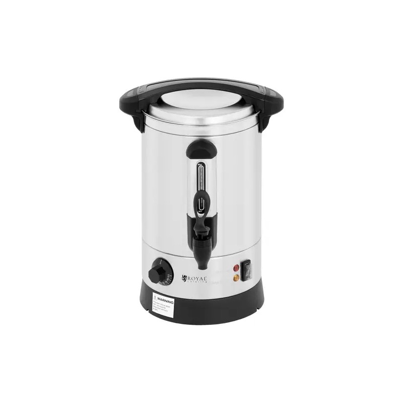 Royal Catering RC-WBDW6 vedenkeitin 6,5 l 1500 W ruostumaton teräs