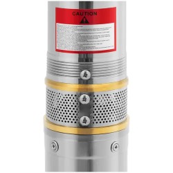 Syväkaivopumppu 95 mm 4800 l/h 750 W 50 m kaapeli 91 m nostokorkeus ruostumaton teräs