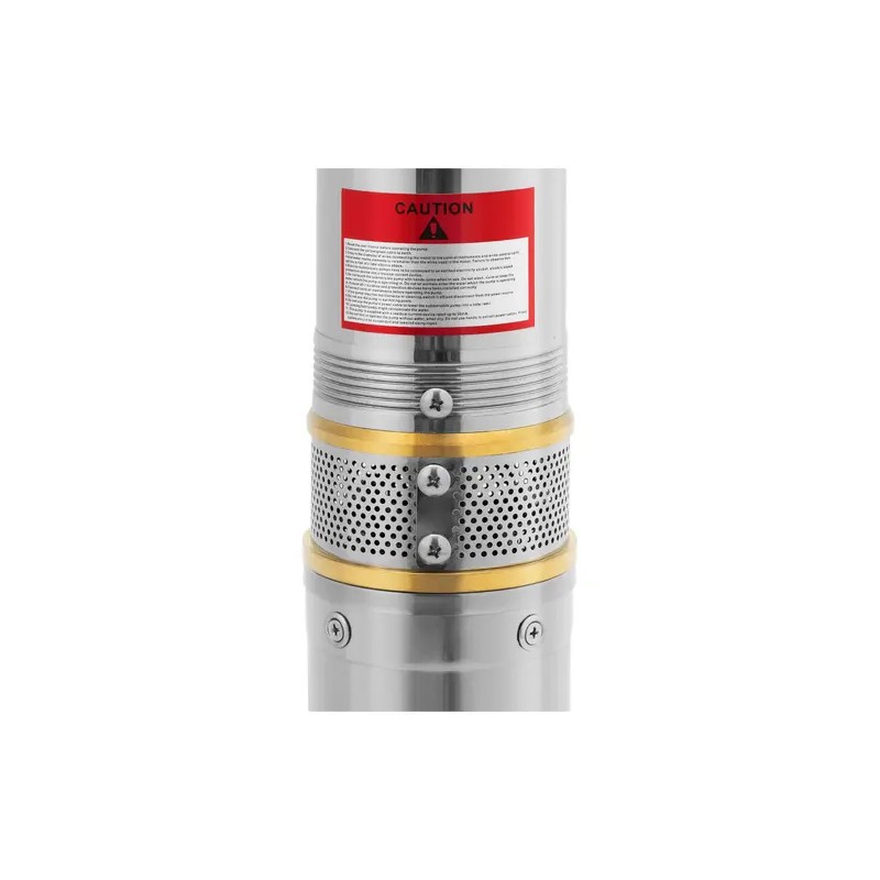 Syväkaivopumppu 95 mm 4800 l/h 750 W 50 m kaapeli 91 m nostokorkeus ruostumaton teräs