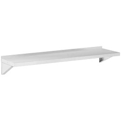 Royal Catering seinähylly ruostumaton teräs 150 x 40 cm kantavuus 30 kg