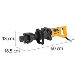 MSW Elektrohydraulinen raudoitusterästaivutin 1500 W 20 mm
