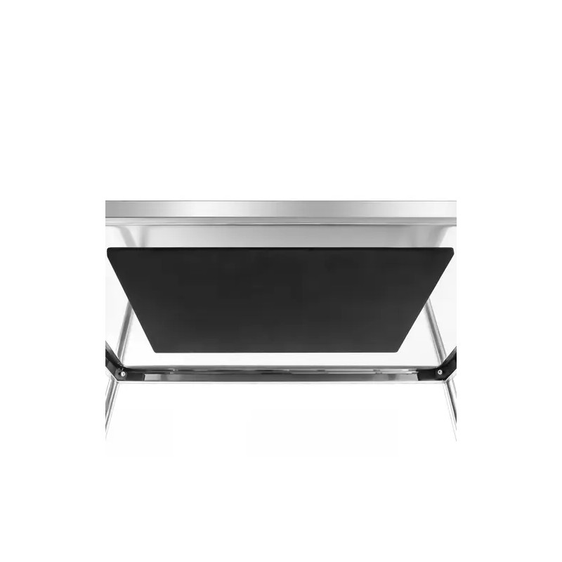 Royal Catering tarjoiluvaunu ruostumaton teräs 3 hyllyä 90 x 50 cm