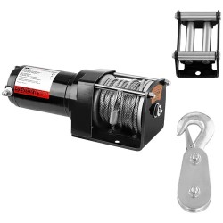 MSW PROPULLATOR 3500 D Offroad vinssi 12 V 1 590 kg 12 m teräsvaijeri