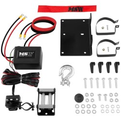 MSW PROPULLATOR 3500-D Offroad-vinssi 12 V 1 590 kg 12 m teräsvaijeri