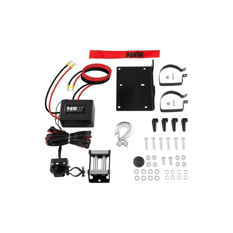 MSW PROPULLATOR 3500-D Offroad-vinssi 12 V 1 590 kg 12 m teräsvaijeri