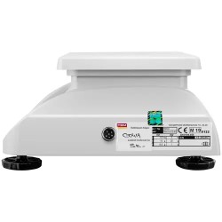Pöytävaaka TEKO+LCD03T-P1-B1, 3 kg / 1 g, LCD-näyttö, teräskansi