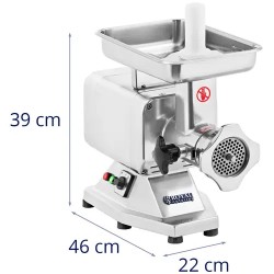 Royal Catering RCFW 220PRO lihamylly 220 kg/h 1100 W